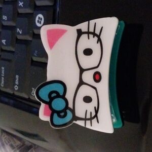Hello kitty hair clips
